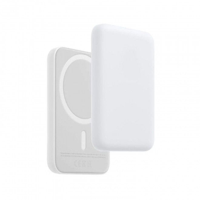 POWERBANK MAGSAFE PERSONNALISABLE 5000 MAH 10W 'ARCONA' - blanc