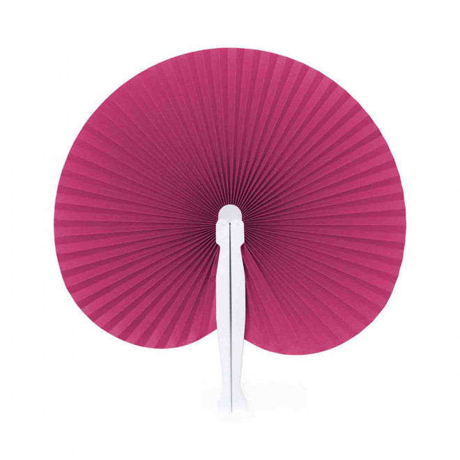 EVENTAIL PUBLICITAIRE PLIABLE 'BREEZE' - fuchsia