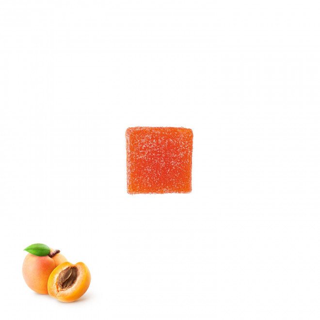 PÂTES DE FRUITS BIO PERSONNALISABLE 'SUCKI' - abricot