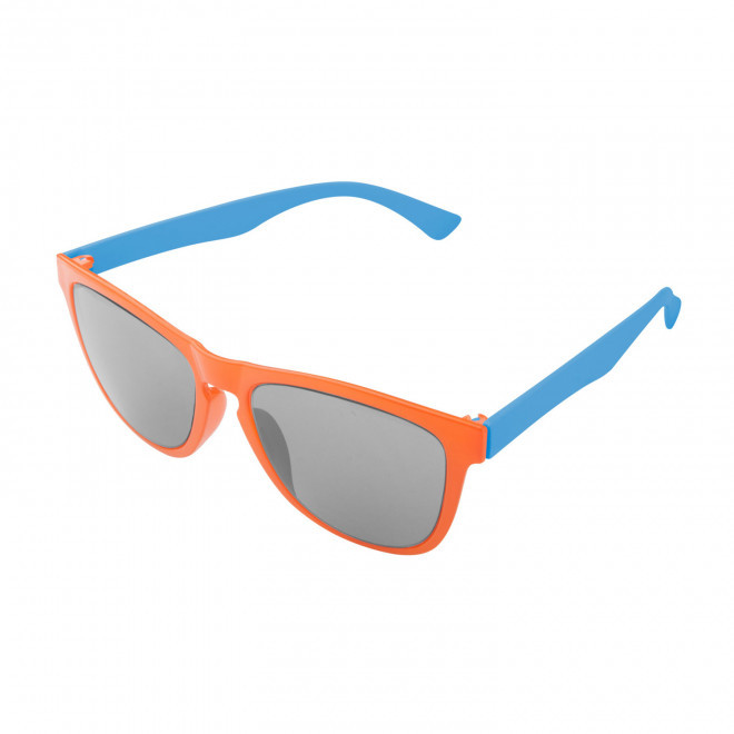 LUNETTES SOLEIL PERSONNALISABLES MIX & MATCH 'SUNWAY' - orange/bleu