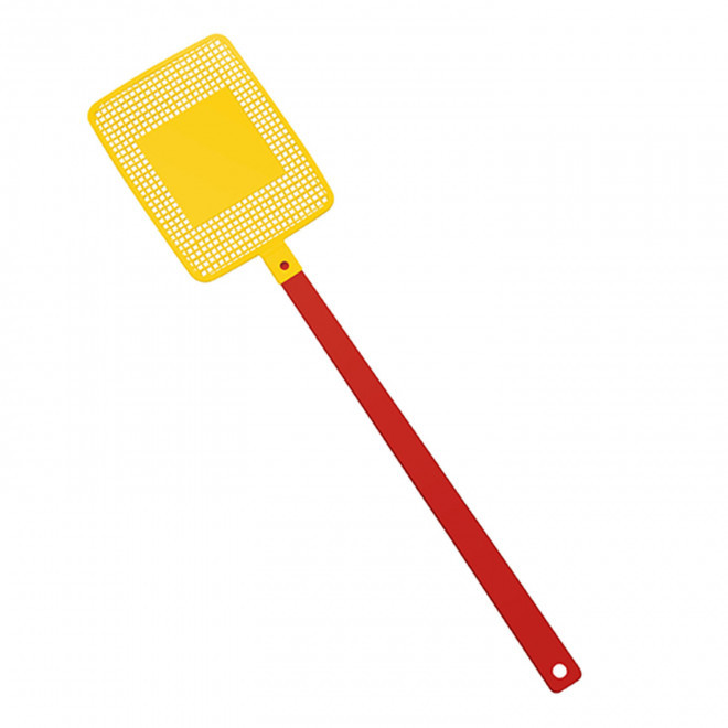 TAPETTE A MOUCHE PERSONNALISABLE MIX&MATCH 'FLYVE' - rouge/jaune