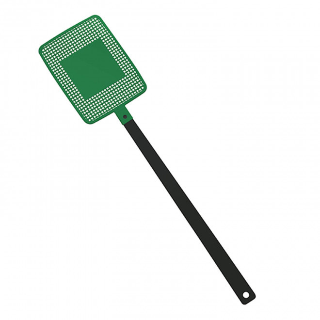 TAPETTE A MOUCHE PERSONNALISABLE MIX&MATCH 'FLYVE' - noir/vert