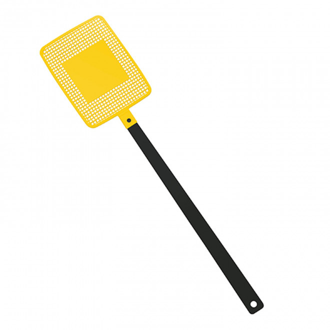 TAPETTE A MOUCHE PERSONNALISABLE MIX&MATCH 'FLYVE' - noir/jaune