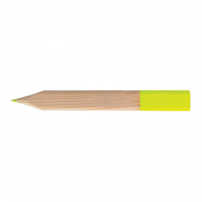 CRAYON SURLIGNEUR PERSONNALISABLE 'ROSTO' - jaune