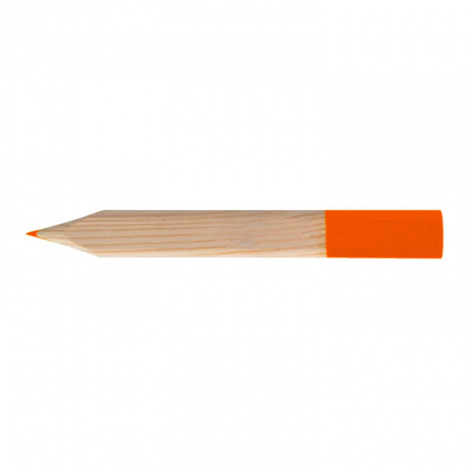 CRAYON SURLIGNEUR PERSONNALISABLE 'ROSTO' - orange