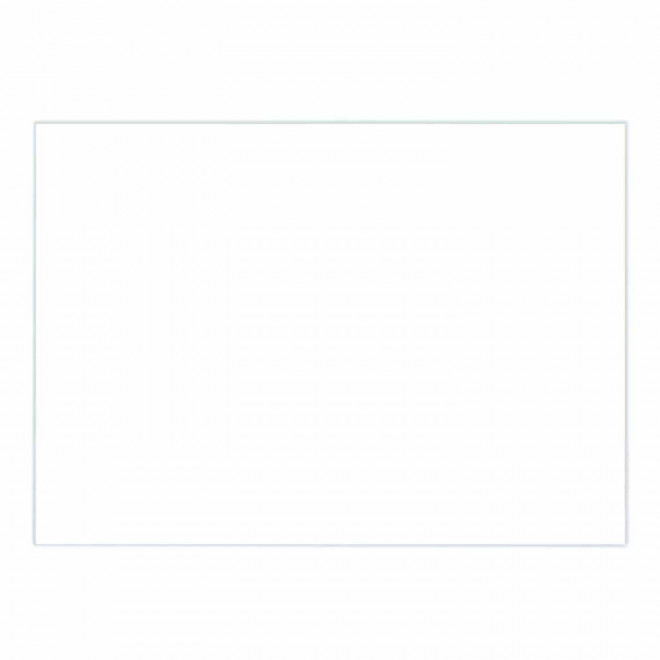 SET DE TABLE PUBLICITAIRE PLASTIFIÉ 'TERMOLI' - blanc