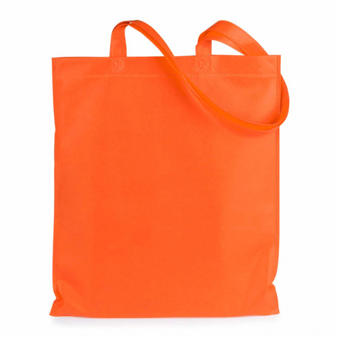 SAC SHOPPING PERSONNALISABLE ANSES LONGUES 'BONITO 70 GR' - orange