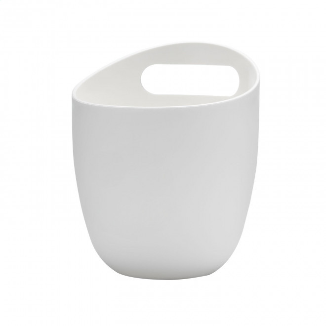 SEAU A GLACE MIE AVEC POIGNEE PERSONNALISE 'WINY' - blanc