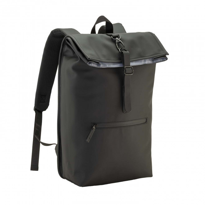 SAC A DOS PERSONNALISABLE 'OLYMPEOS RECYCLE' - noir