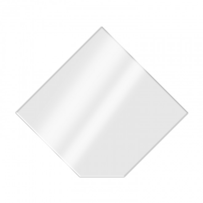 TROPHEE PERSONNALISABLE EN ACRYLIQUE LUMINEUX 'UKITA WOOD LIGHT' - losange