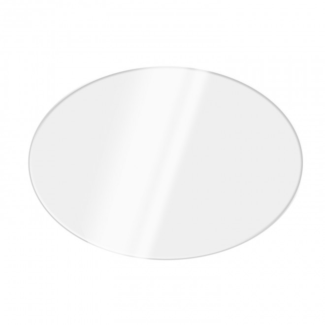 TROPHEE PERSONNALISABLE EN ACRYLIQUE LUMINEUX 'UKITA WOOD LIGHT' - ovale allongé