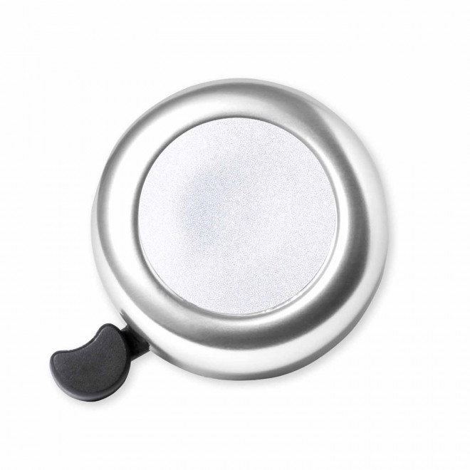 SONNETTE DE VÉLO PUBLICITAIRE 'GIUVA' - argenté