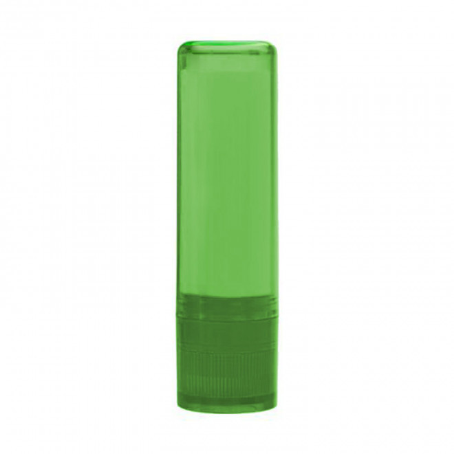 BAUME A LEVRE STICK PLASTIQUE PERSONNALISABLE 'BALSMA' - vert mat