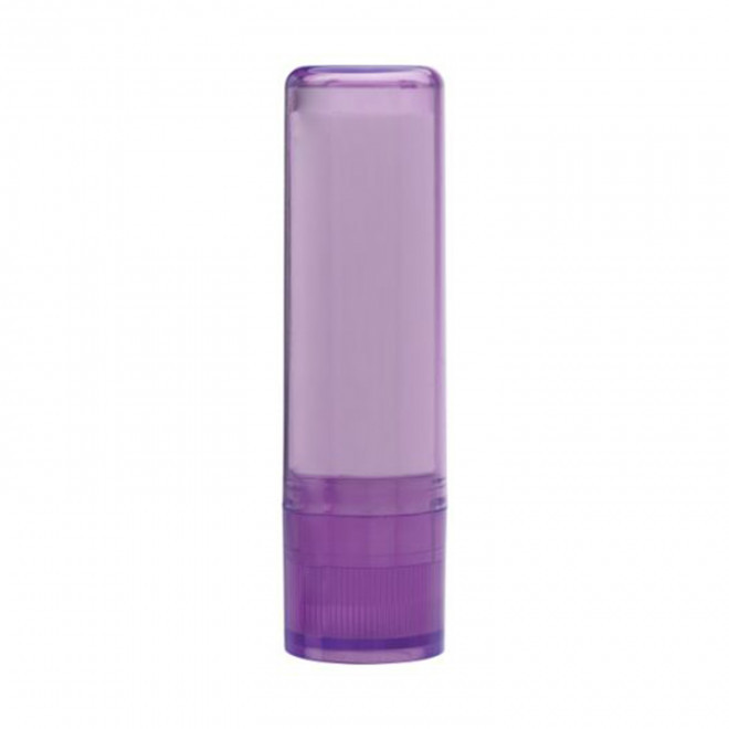 BAUME A LEVRE STICK PLASTIQUE PERSONNALISABLE 'BALSMA' - violet mat