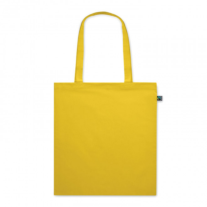 SAC COTON COULEUR PERSONNALISABLE 'ANTONIO FAIRTRADE' - jaune