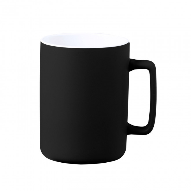 TASSE EN CERAMIQUE PERSONNALISABLE 'ADOVA' - noir