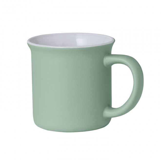 TASSE EN CERAMIQUE PERSONNALISABLE 'BROBY' - vert