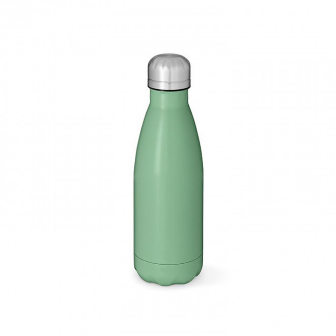 BOUTEILLE ISOTHERME PERSONNALISABLE 430ML 'ASTRIO RECYCLE' - vert pastel