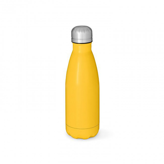 BOUTEILLE ISOTHERME PERSONNALISABLE 430ML 'ASTRIO RECYCLE' - jaune