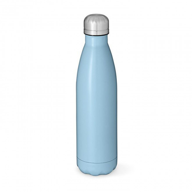 BOUTEILLE ISO 1L PERSONNALISABLE 'ASTRIO RECYCLE COLOR' - bleu clair