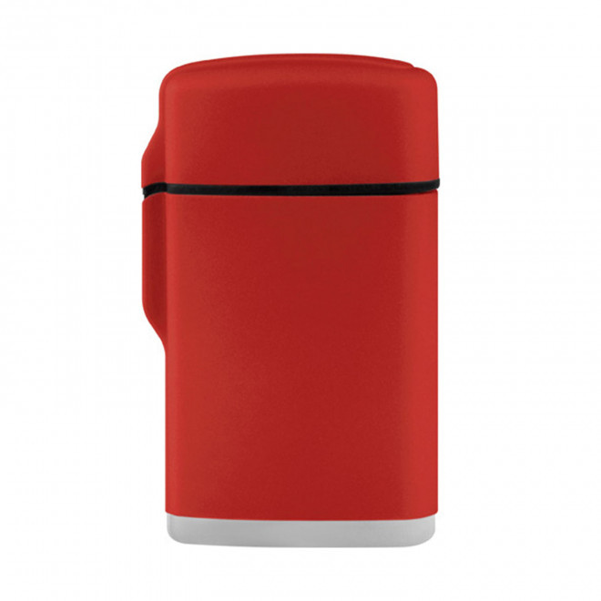 EXPRESS 72H - BRIQUET PUBLICITAIRE TEMPÊTE EN GOMME 'RUBBER' - rouge