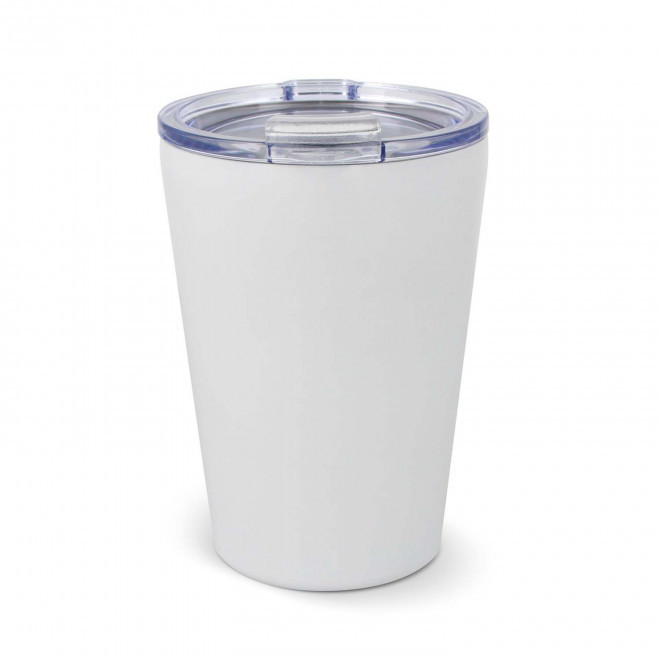 MUG THERMOS 300ML PERSONNALISABLE 'DRICKA' - blanc