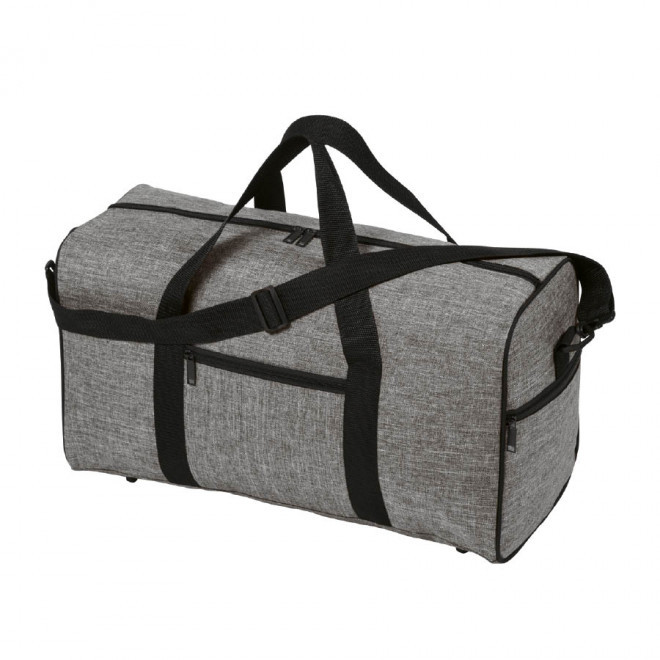 SAC DE VOYAGE PUBLICITAIRE 'SALTA' - gris chiné