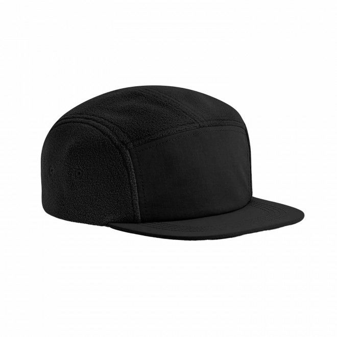 CASQUETTE POLAIRE PERSONNALISEE 'POLAR CAMP' - noir