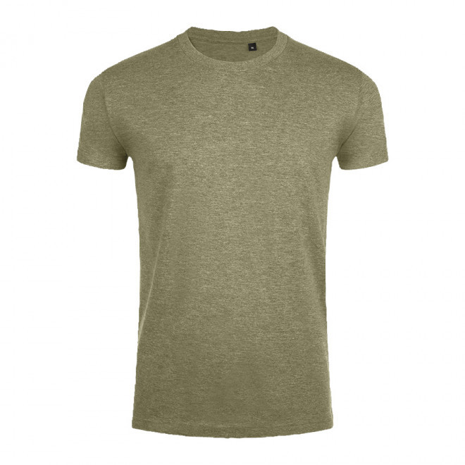 TEE-SHIRT HOMME PERSONNALISABLE 'IMPERIAL FIT' 190 GR/M² - kaki chine