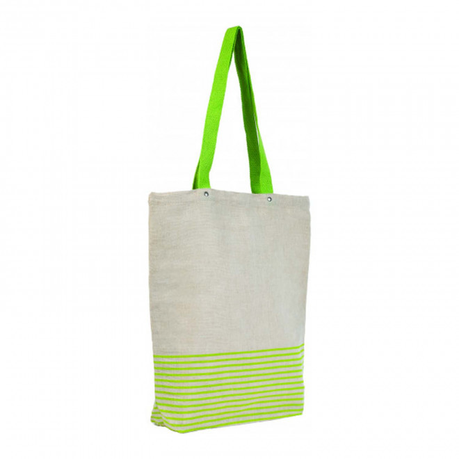 SAC PUBLICITAIRE EN COTON JUCO 'XALAPA' - vert