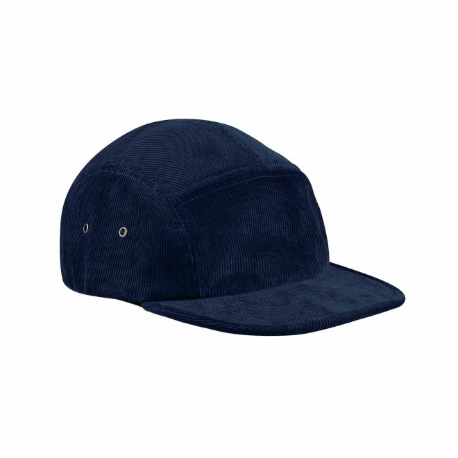 CASQUETTE CAMPEUR PERSONNALISABLE 'VELVET CAMP' - bleu