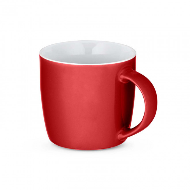 TASSE CERAMIQUE PERSONNALISABLE 370 ML 'CALMEO' - rouge