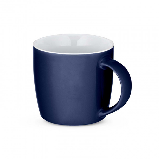 TASSE CERAMIQUE PERSONNALISABLE 370 ML 'CALMEO' - bleu marine