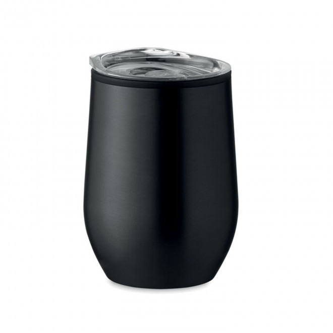 MUG A CAFE PERSONNALISABLE 350 ML 'GOUGA SHINE' - noir