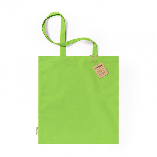 SAC COTON PERSONNALISABLE 140G/M² 'SUNDO BIO' - vert clair