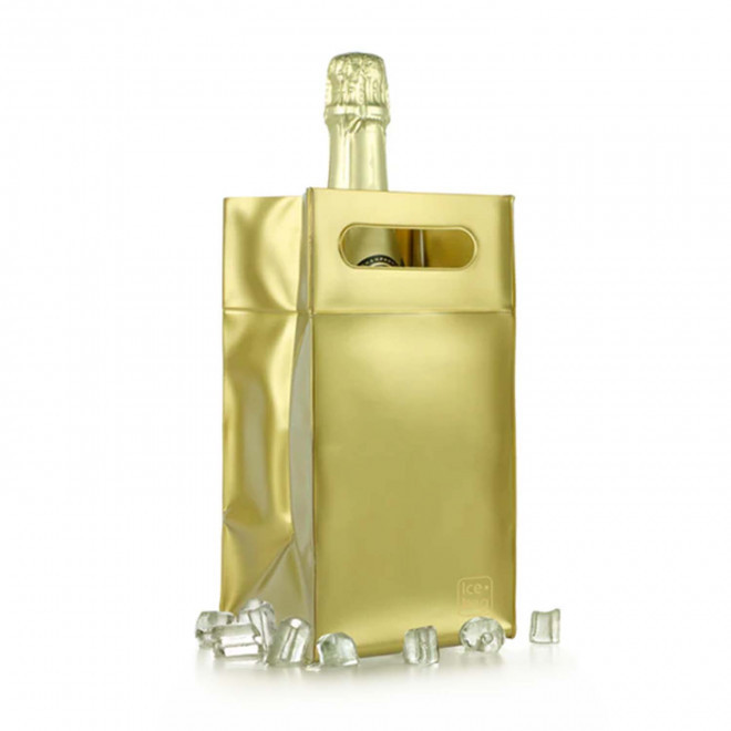ÉTUI RAFRAICHISSEUR PERSONNALISÉ 'ICE.BAG® SQUARE' - or