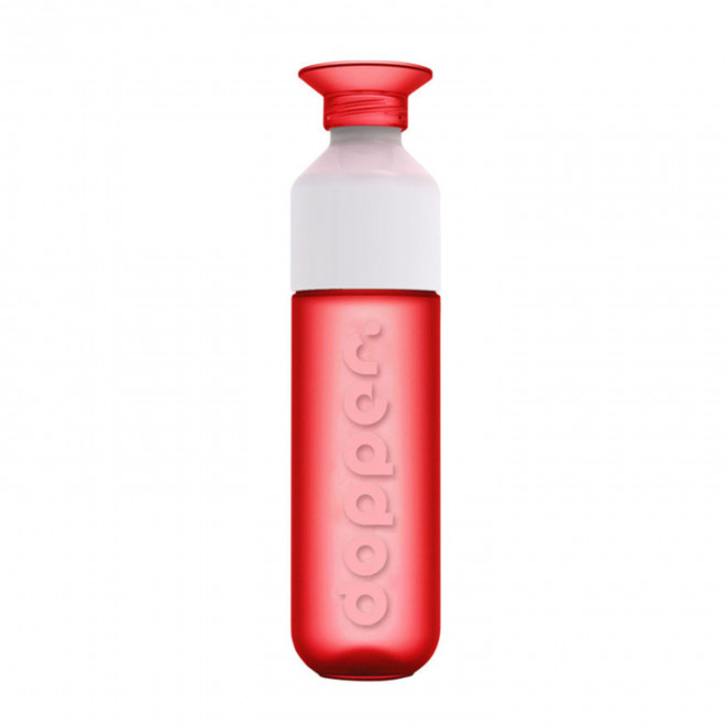 RAPIDE 4J - BOUTEILLE PERSONNALISABLE DOPPER® ORIGINAL 450 ML 'LOSTRI' - rouge