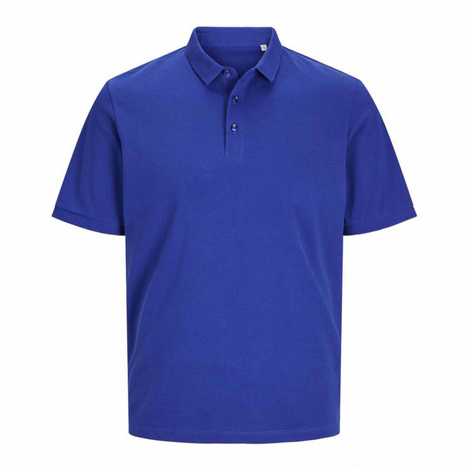 POLO MIXTE PERSONNALISABLE 'JACKTO' - bleu