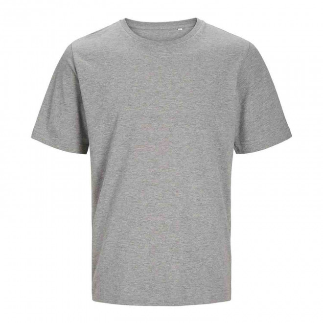 TEE-SHIRT MIXTE PERSONNALISABLE 'JACKTO' - gris clair