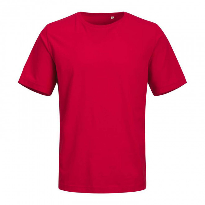 TEE-SHIRT MIXTE PERSONNALISABLE 'JACKTO' - rouge