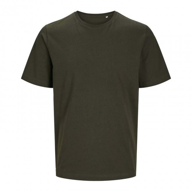 TEE-SHIRT MIXTE PERSONNALISABLE 'JACKTO' - vert foncé
