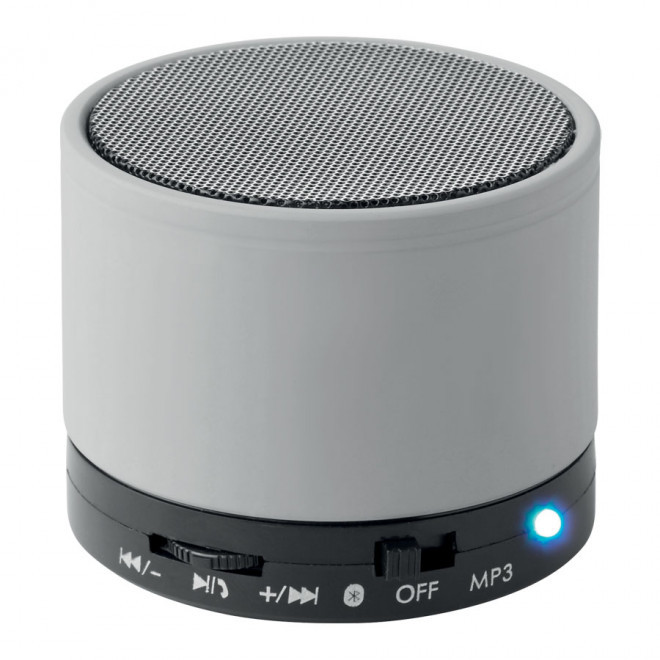 EXPRESS 72H - ENCEINTE BLUETOOTH PERSONNALISABLE 'NOVA' - argenté