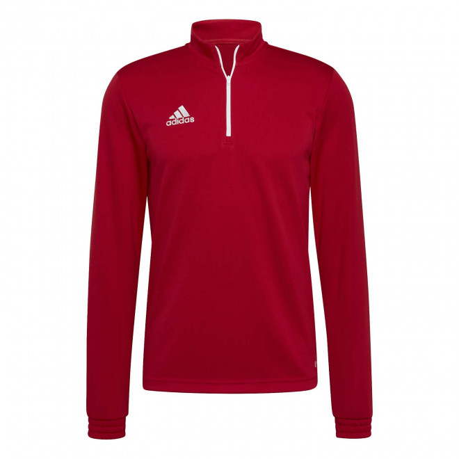 SWEAT DEMI ZIP PERSONNALISABLE ADIDAS® 'TRAINERA' - rouge