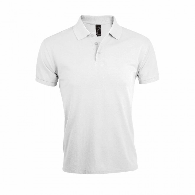 POLO PERSONNALISABLE HOMME BLANC 'PRIME' - blanc