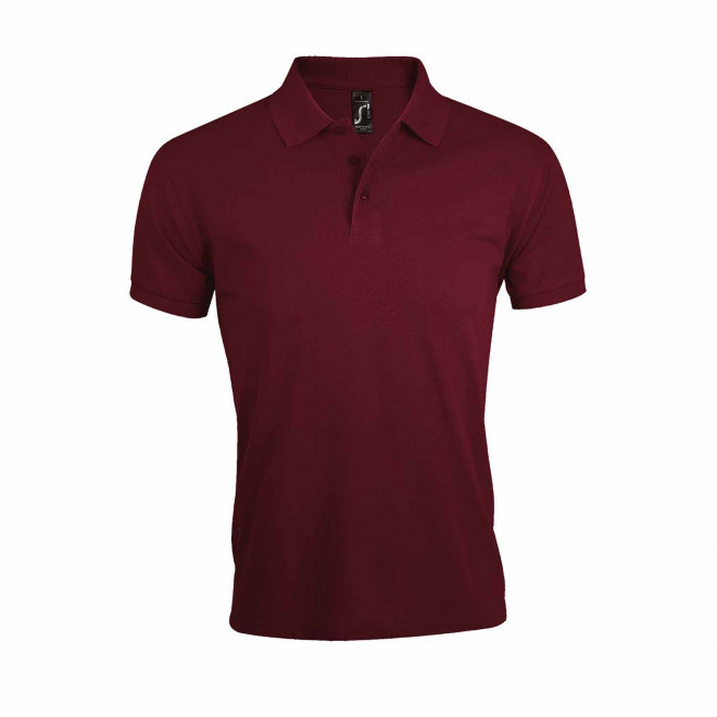 POLO PERSONNALISABLE HOMME 'PRIME' - bordeaux