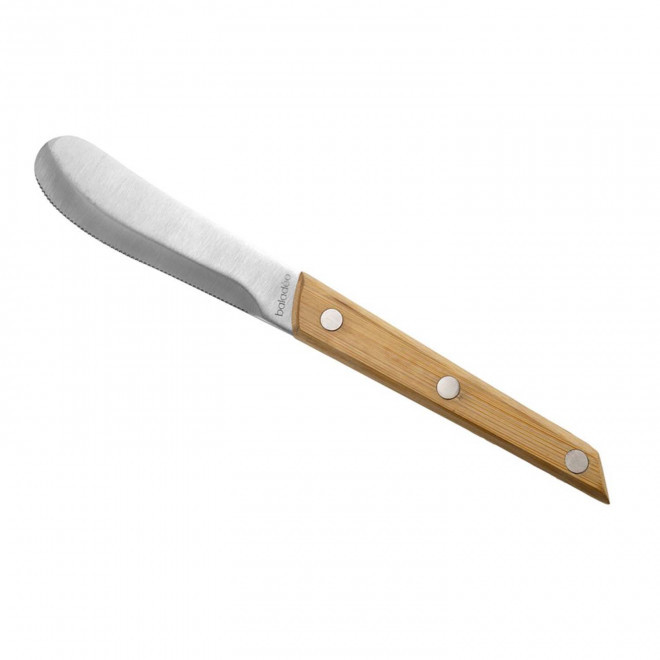 COUTEAU A BEURRE PERSONNALISABLE EN BAMBOU 'TARTINEUR' - bois