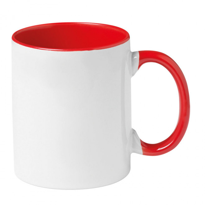 MUG PUBLICITAIRE 300ML 'SYLVIA' - rouge