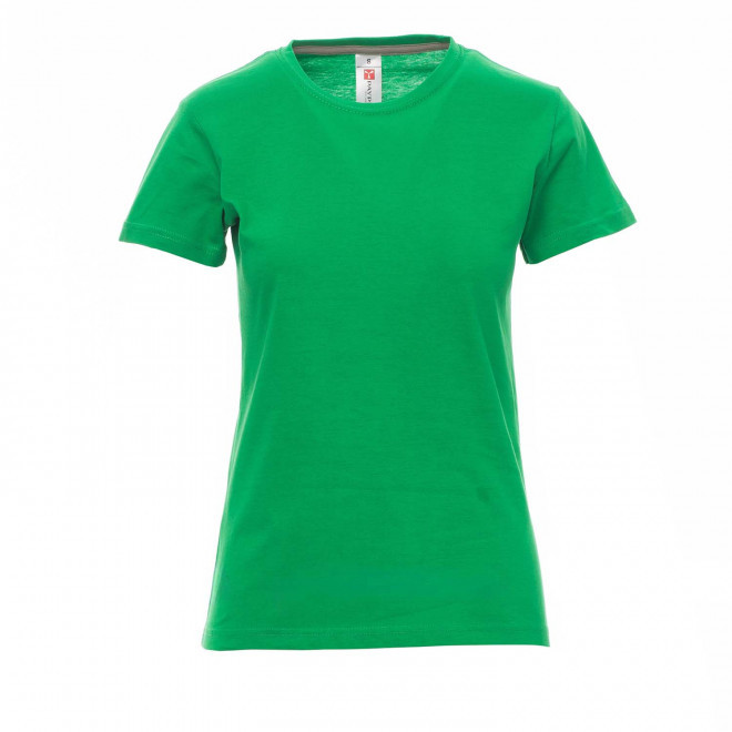 TEE-SHIRT PERSONNALISABLE FEMME 'SUNSET' - vert