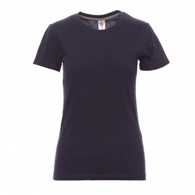 TEE-SHIRT PERSONNALISABLE FEMME 'SUNSET' - bleu marine