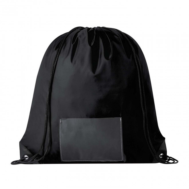 SAC A DOS PERSONNALISABLE AVEC PORTE DOSSARD 'SPIDY' - noir